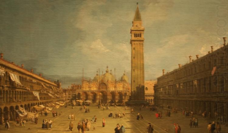 Giovanni Antonio Canal Piazza San Marco china oil painting image